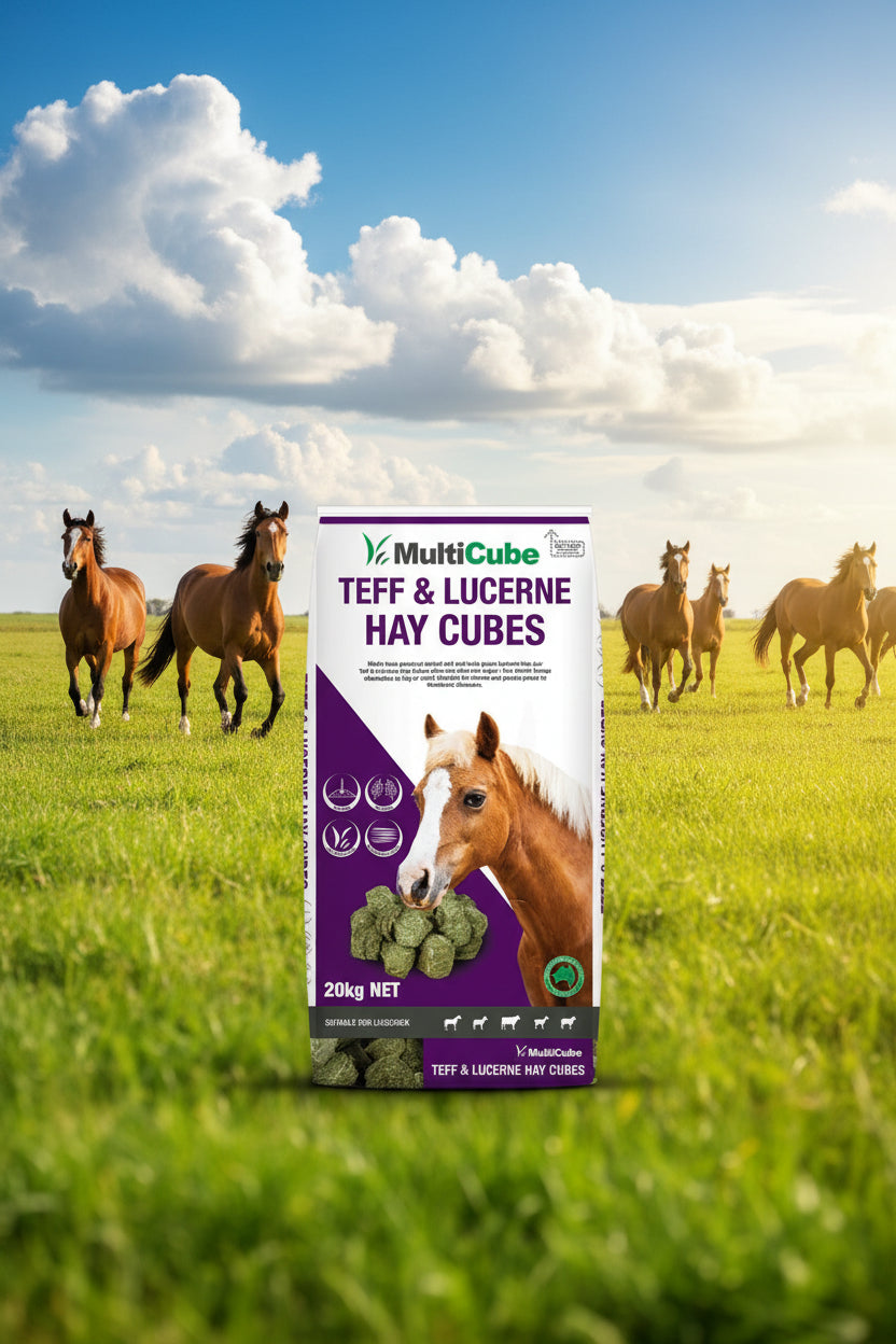CHAFF MULTICUBE TEFF & LUCERNE 20KG