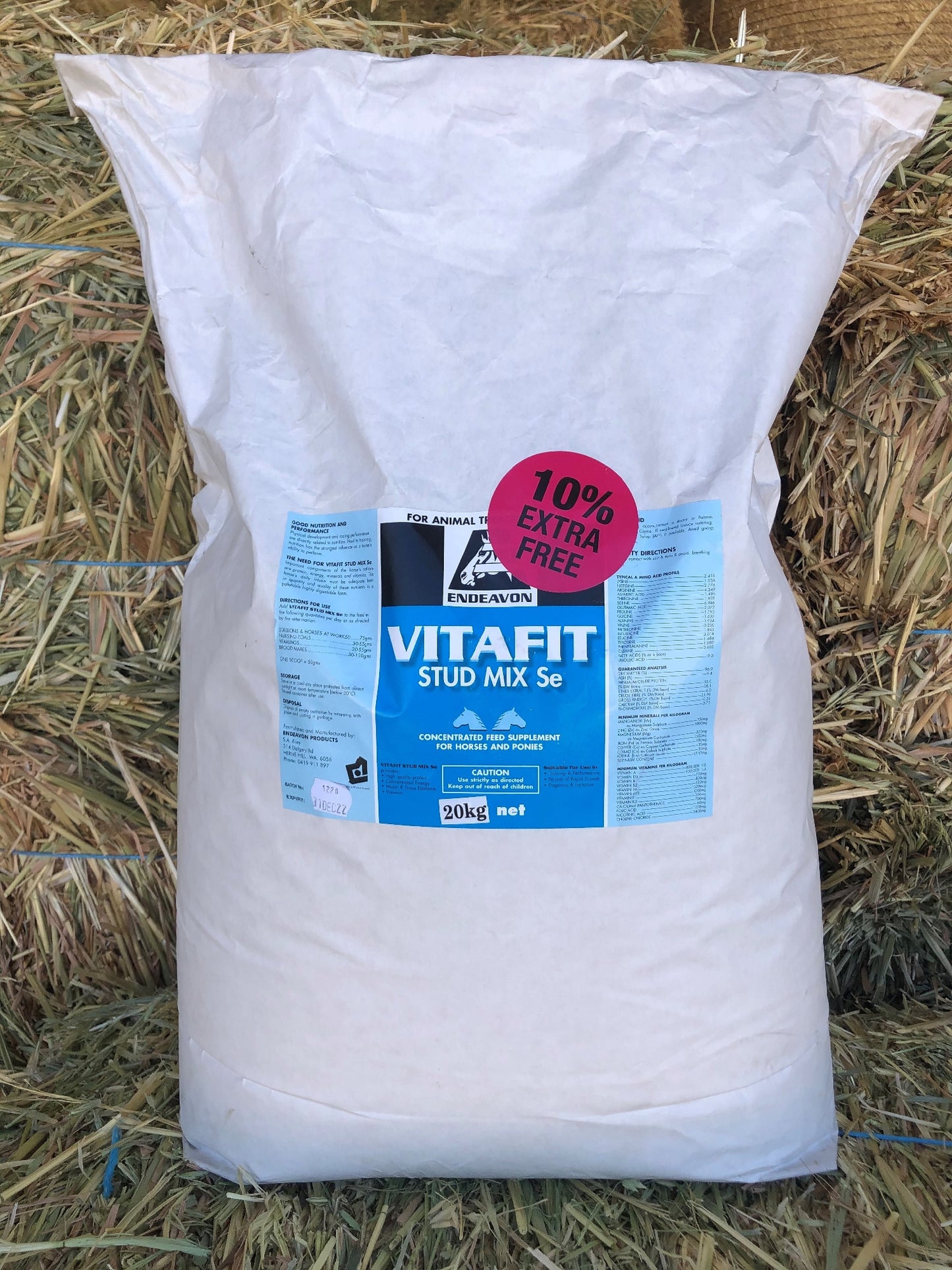 ENDEAVON VITAFIT STUD MIX SE 20KG BAG