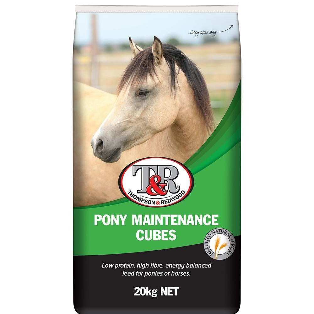 T&R PONY MAINTENANCE CUBES 20KG