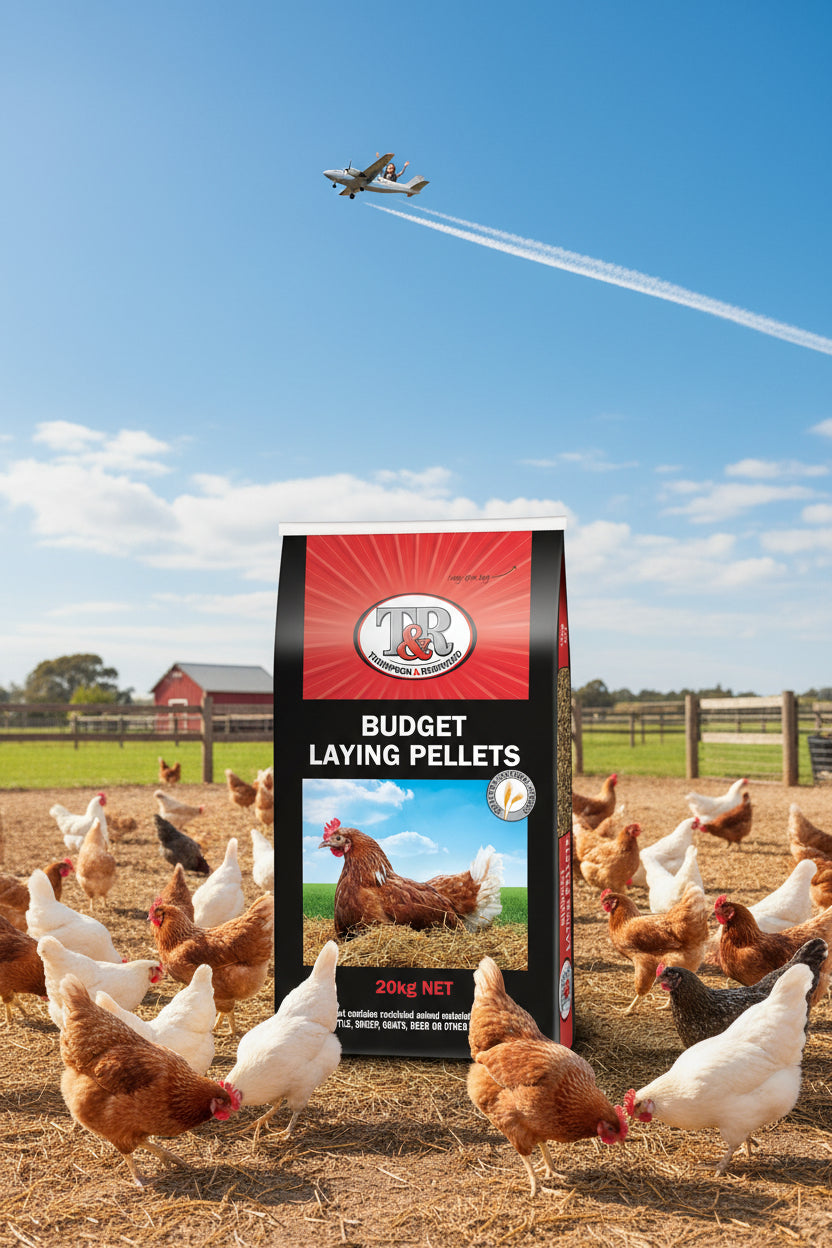 T&R BUDGET LAYER PELLETS 20KG