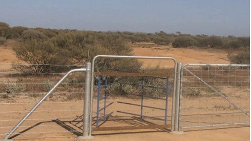 STRAINER ASSEMBLY FULL SOUTHERN WIRE TUBULAR 80/40 - 2.1M POST & 2.1M STRUT & CAP