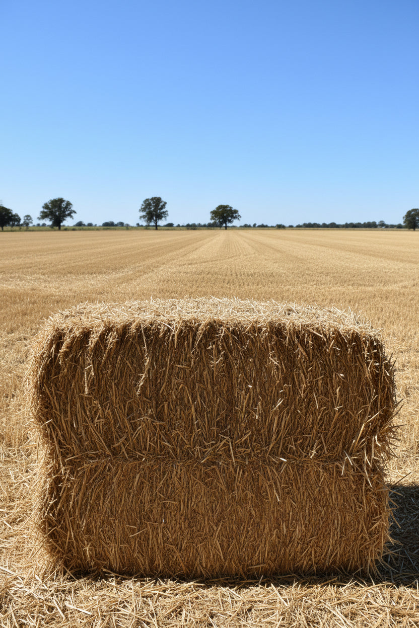 STRAW BARLEY BALE RM SMITH