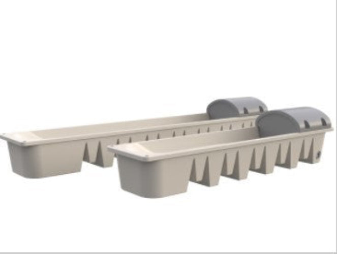 TROUGH WCP SUPA CATTLE 3.40M (550LT)