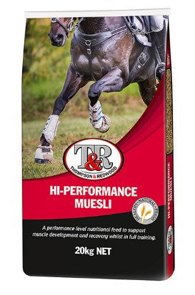 T&R HI PERFORMANCE MUESLI 20KG