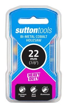 HOLESAW BI-METAL COBALT M42 22MM 7/8