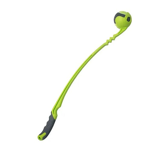 TOY BALL TOSSING LAUNCHER SQUEAK SQUAD DOG TOY