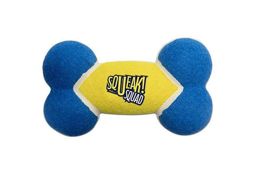 TOY TENNIS BONE SQUEAKY DOG TOY