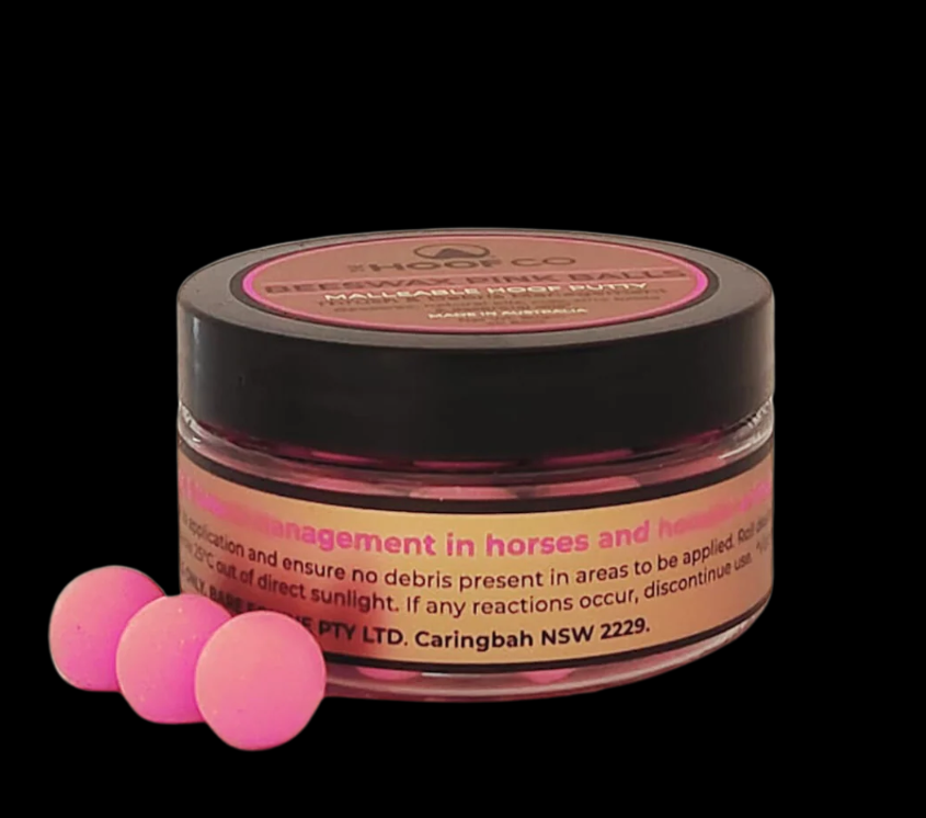BEESWAX PINK BALLS - THRUSH MANAGEMENT 40 BALLS