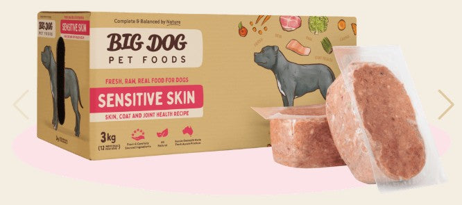 BIG DOG BARF SENSITIVE SKIN 3KG (12 PACK)