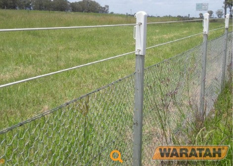 HORSESIGHTER WIRE WHITE PVC 5.20MM 400MTR WARATAH