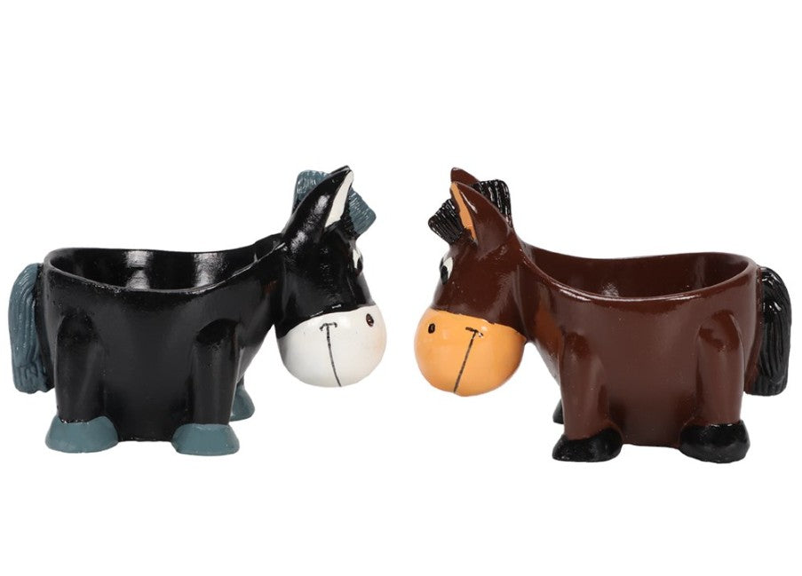 HORSE EGG CUP SET OF 2
