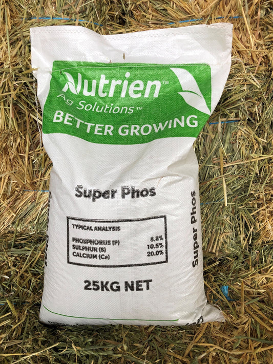 FERTILISER SUPER PHOSPHATE 25KG