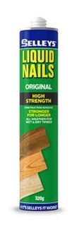 LIQUID NAILS HIGH STRENGH SELLEYS 320GRM