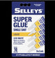SELLEYS SUPER GLUE SINGLE SHOT 5 PACK
