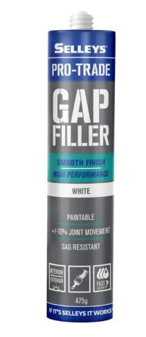 PRO TRADE GAP FILLER SMOOTH FINISH SELLEYS 475GM