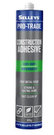 PRO TRADE CONSTRUCTION ADHESIVE FAST GRIP SELLEYS 420GM