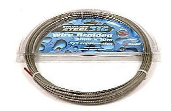 WIRE BRAIDED STAINLESS STEEL 3MMX10M
