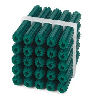 WALL PLUGS 50MM GREEN STAR PLUGS PACK