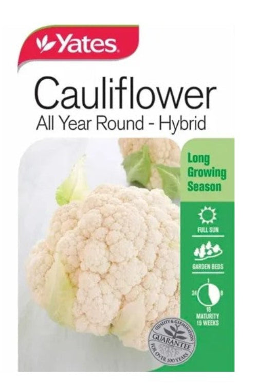 SEED - CAULIFLOWER ALL YEAR ROUND HYBRID