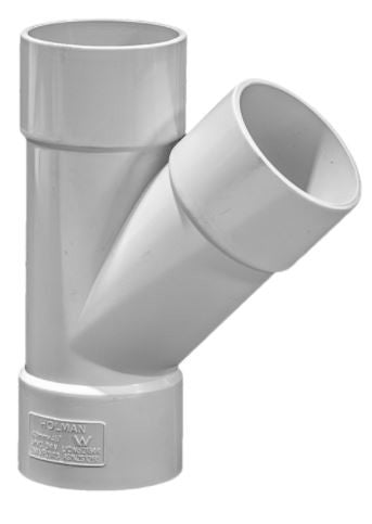 DWV PVC JUNCTION Y PLAIN