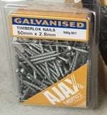 TIMBERLOK NAILS AJAX 50MM X 2.8MM