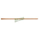 RAKE HANDLE TAPERED KRUGERS 1800MM X 29MM