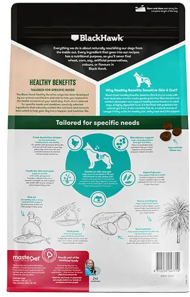 BLACKHAWK DOG HB SENSITIVE SKIN & GUT