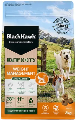 BLACKHAWK DOG HB WEIGHT MANAGEMENT