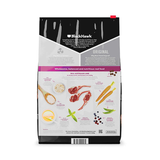 BLACKHAWK PUPPY MEDIUM BREED LAMB & RICE