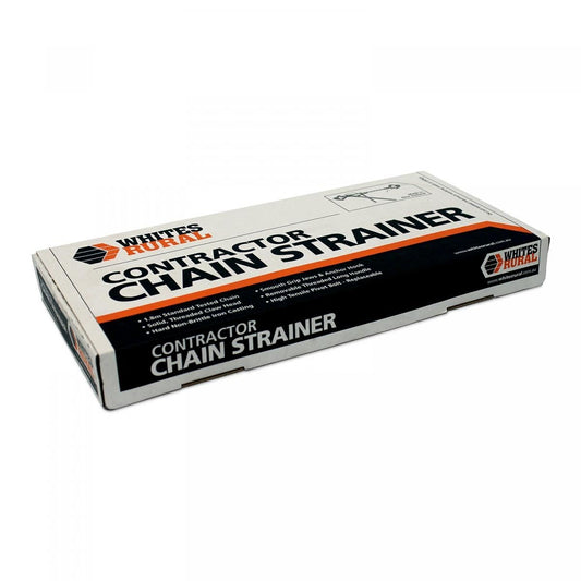 WIRE CHAIN STRAINER CONTRACTOR GRADE WHITES