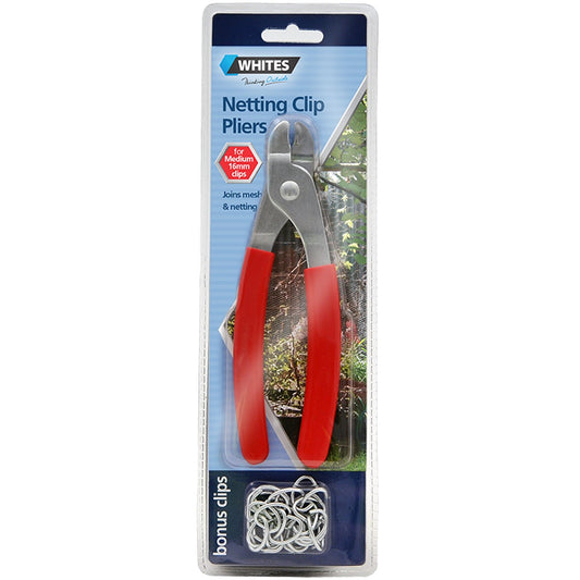 CLIP PLIERS NETTING WHITES