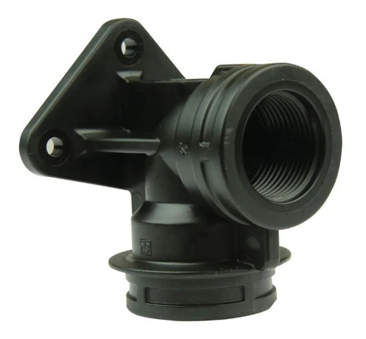 ELBOW THREADED WALL PLATE 3/4" X 3/4"