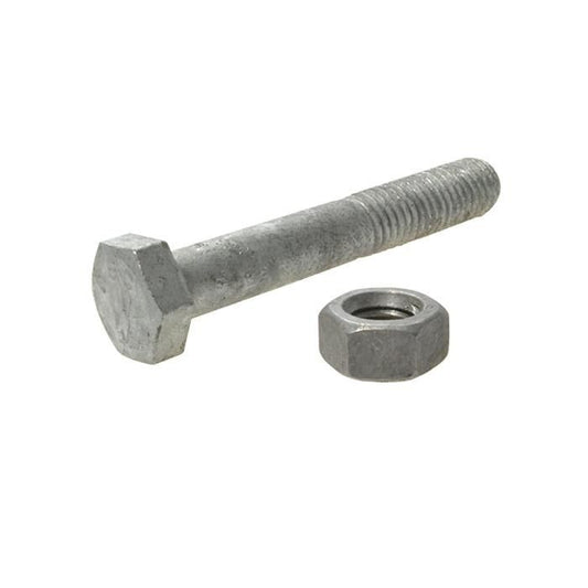 BOLT & NUT HEX HEAD GALVANISED OTTER EACH