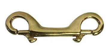 DOUBLE ENDED BRASS CLIP 15MM