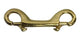 DOUBLE ENDED BRASS CLIP 15MM
