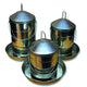 POULTRY DRINKER STAINLESS STEEL 9LTR