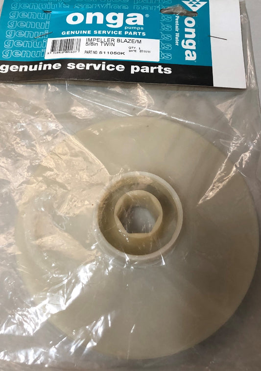 ONGA IMPELLER BLAZE/M 5/8" TWIN PART NO: 511050K