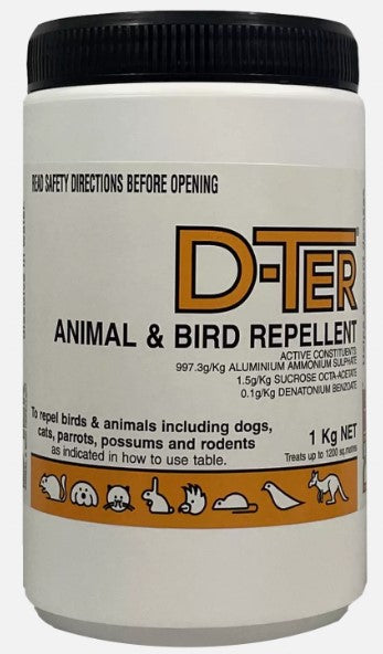 D-TER ANIMAL & BIRD REPELLANT