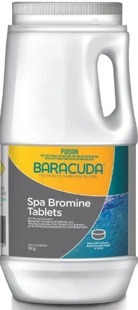 BROMINE TABLETS SPA 1KG BARACUDA