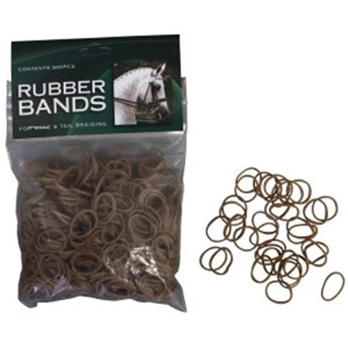MANE BRAID RUBBER BANDS SHOWMASTER - 500 PACK
