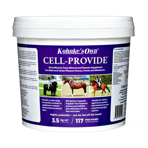 KOHNKE'S OWN CELL PROVIDE