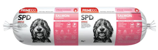 PRIME100 COOKED SALMON & TAPIOCA 2KG