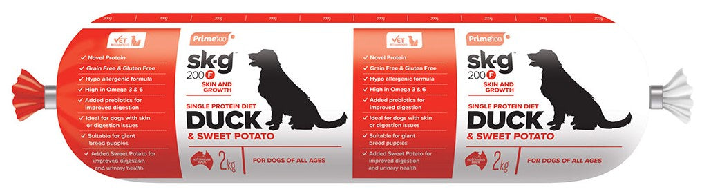 PRIME100 DUCK & SWEET POTATO 2KG