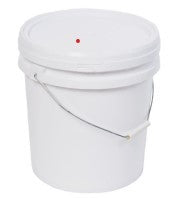 BUCKET PLASTIC WHITE PHOENIX WITH LID 20LTR