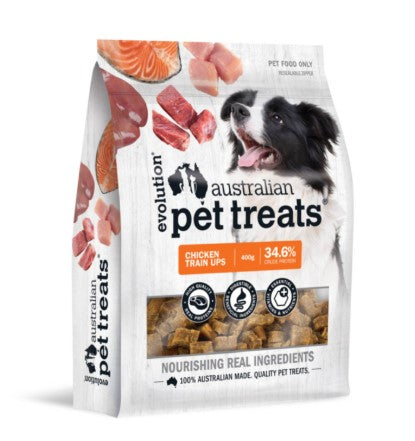 DOG TREATS CHICKEN 400GM EVOLUTION