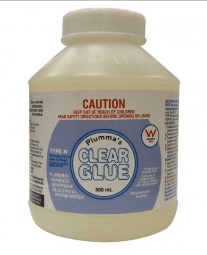 PVC SOLVENT CEMENT TYPE N CLEAR PLUMMAS
