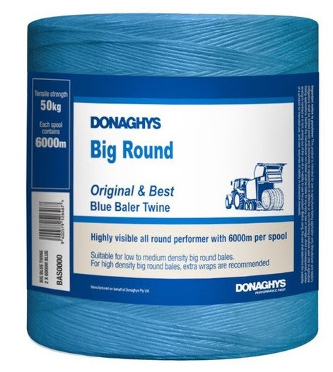 TWINE BIG BLUE ROUND 2 X 6000M