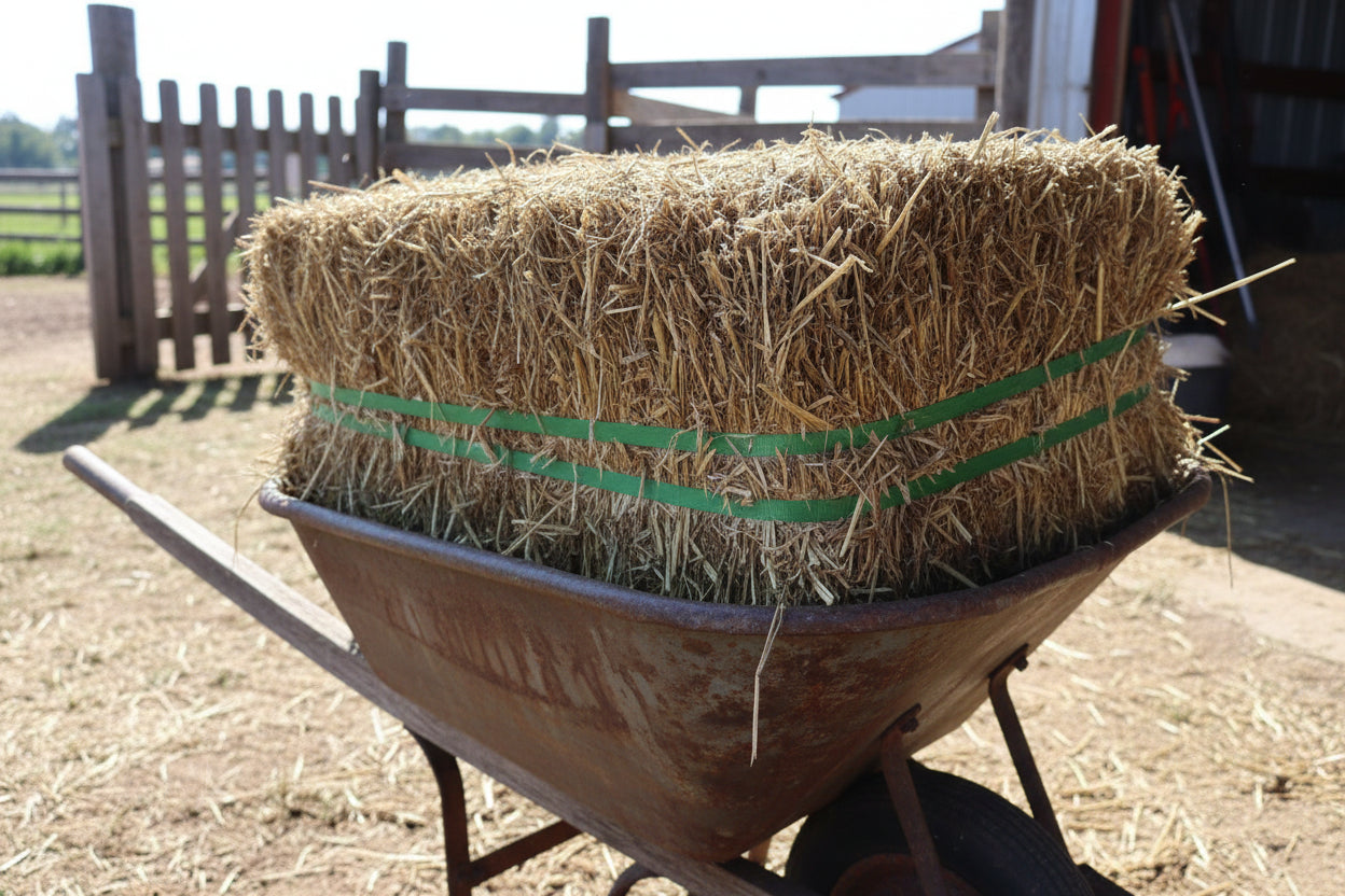 HAY COMPRESSED OATEN BALE