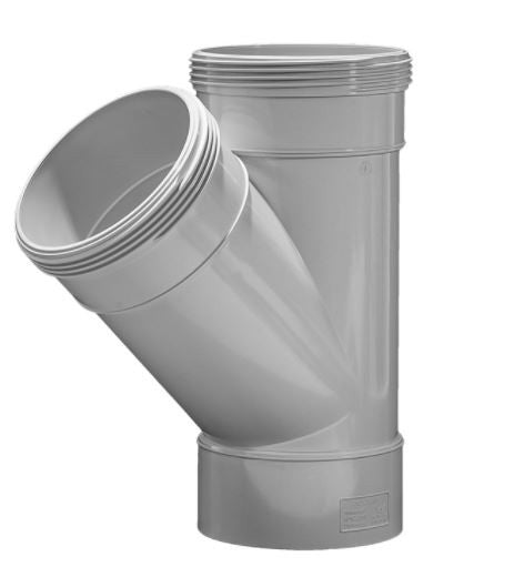 DWV PVC JUNCTION Y THREADED
