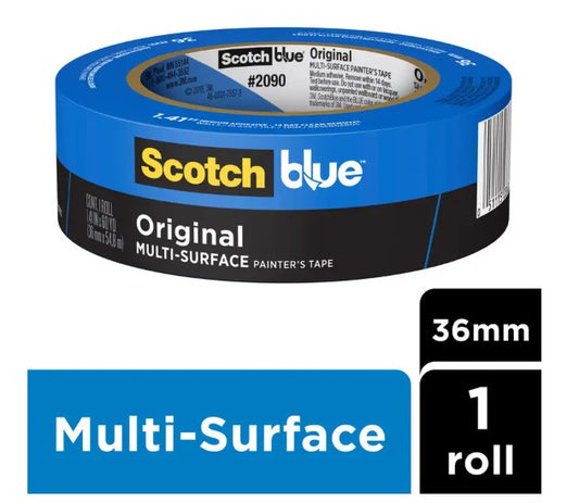 TAPE MASKING BLUE EDGE LOCK 36MMX54.8M